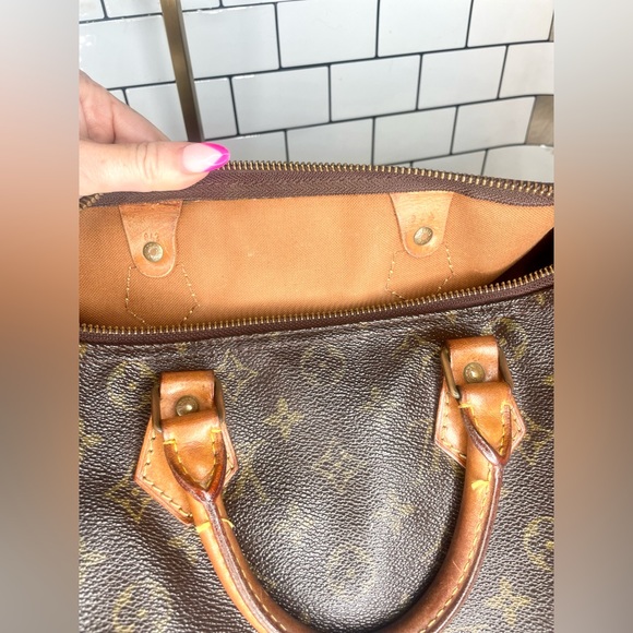 Vintage Louis Vuitton, speedy 30 with entrupy COA - Picture 8 of 11